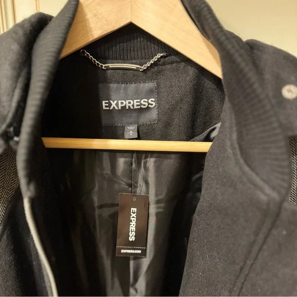 Express • Hooded Jacket • NWT - Picture 3 of 6